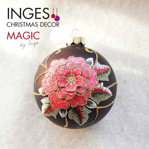INGE-GLAS MAGIC(CQOX }WbN)hCcA ohJŕ`ꂽ{[I[i bh 10cm NX}Xc[ I[ig NX}XI[ig k sungood TObh 64701H600