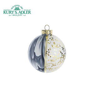 KurtS.Adler (�J�[�c�A�h���[) �A�����J �j���[���[�N���A�� T3008�y180004-3�z ���Ƌ� �n�[�t�f�U�C�� �K���X�{�[�� �c�n�[�t�J�b�g�f�U�C�� 8cm �N���X�}�X�c���[ �I�[�i�����g �N���X�}�X�I�[�i