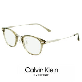 メンズ カルバンクライン メガネ ck23554lb-320 49mm [ 度付き 対応可能 レンズ付き ] calvin klein 眼鏡 [ 度入り ダテ眼鏡 老眼鏡 として対応可能 ] おしゃれ ck23554lb 320 度あり めがね ウェリントン コンビネーション フレーム クリア オリーブ