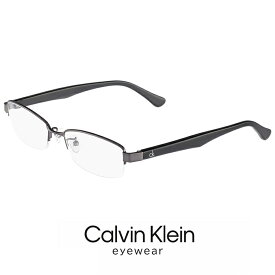 カルバンクライン メンズ メガネ ck5304a-035 calvin klein 眼鏡 [ 度入り ダテ眼鏡 クリアサングラス 老眼鏡 として対応可能 ] 【 度付き 対応 無料 】 ck5304a 035 度あり めがね カルバン・クライン チタン メタル フレーム ナイロール ハーフリム