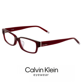 カルバンクライン メンズ メガネ ck6004a-607 calvin klein 眼鏡 [ 度入り ダテ眼鏡 クリアサングラス 老眼鏡 として対応可能 ] 【 度付き 対応 無料 】 ck6004a 607 度あり めがね スクエア型 赤ぶち フレーム カルバン・クライン アジアンフィット モデル