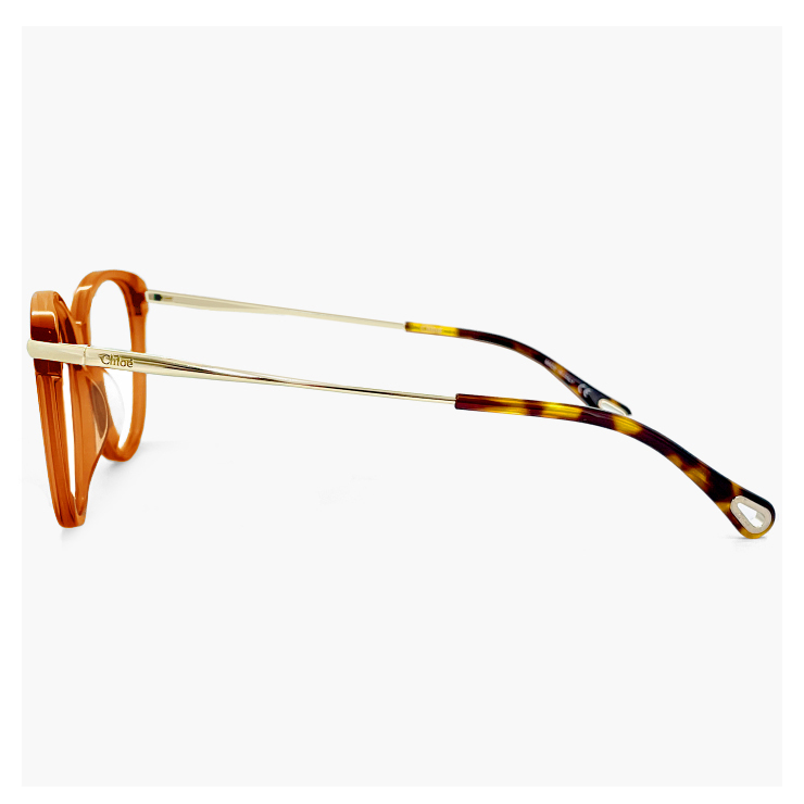 クロエ レディース メガネ ch0058o-002 50mm chloe 眼鏡 [ 度付き,ダテ眼鏡,クリアサングラス,老眼鏡 として対応可能 ]  キャットアイ フォックス ウェリントン 型 度あり 度入り めがね 小振り【国内正規品】 | サングラスドッグ