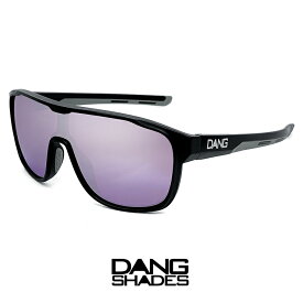 ダンシェイディーズ サングラス vidgsg0001 DANG SHADES DANG PRON TO Black frame x Single High contrast Lens ハイコントラスト ミラーレンズ プロント dangshades メンズ 1枚レンズ シールドタイプ フレーム アウトドア キャンプ 登山 ランニング おすすめ uv400