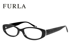 フルラ メガネ FURLA 眼鏡 VU4805j 700 【度付き 度なし 老眼鏡対応 薄型レンズ付】[ ジャパンフィット モデル ] ブラック セル フレーム レディース 女性用