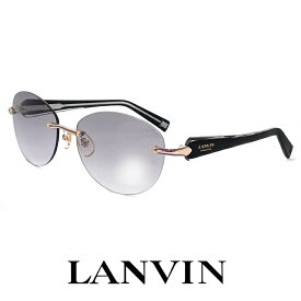 ランバン レディース サングラス slca015j 0594 Lanvin サングラス slca15j uvカット 紫外線対策 ツーポイント 縁なし フレームレス オーバル 型 女性 アジアンフィット ジャパンフィット モデル