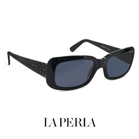 La Perla ラペルラ サングラス spe017 700 スクエア 型 レディース メンズ ユニセックスモデル フレーム イタリア製 ブラック