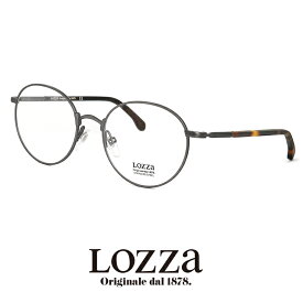lozza メガネ vl2257n 0627 眼鏡 ロッツァ ユニセックス メンズ レディース めがね LOZZA ロッツァ ラウンド ボストン 型 メタル コンビネーション フレーム ウェリントン 型 [ 度付き,ダテ眼鏡,クリアサングラス,老眼鏡 として対応可能 ] 丸眼鏡 丸メガネ