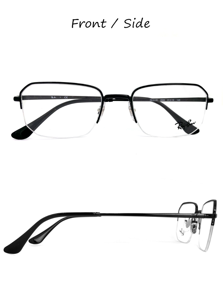 楽天市場】レイバン 眼鏡 メガネ Ray-Ban rx6449 2509 51mm [ 度付き 