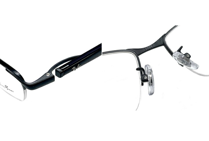 楽天市場】レイバン 眼鏡 メガネ Ray-Ban rx6501d 2503 55mm [ 度付き 