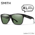 SMITH スミス 偏光サングラス 大きめ サイズ Lowdown XL2 807 Black polarized Gray Green 大きい XLサイズ 横幅 大きい 偏光 サングラス メンズ 男性用