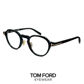 トムフォード メガネ 日本デザインモデル FT5726-D-B 001 [ 度付き,ダテ眼鏡,老眼鏡 として対応可能 ] 眼鏡 TOM FORD tomford FT5726DB TF5726-D-B TF5726DB FT5726-D-B/V 度入り 度あり メンズ クラウンパント 型 黒縁 黒ぶち フレーム