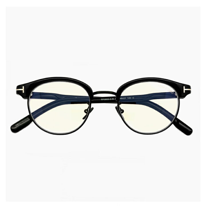 楽天市場】トムフォード 度なし ブルーライトカット メガネ TF5933-D-B  