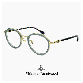 ヴィヴィアン ウエストウッド メガネ レディース 40-0012 c03 49mm Vivienne Westwood 眼鏡 女性 [ 度付き,ダテ眼鏡,クリアサングラス,老眼鏡 として対応可能な UVカット レンズ 付き ] 40-0012 クラウンパント 型 セル巻き メタル コンビネーション フレーム オーブ