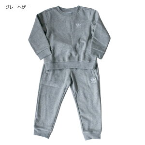 AfB_X IWiX XEFbgN[㉺ZbgAbv v5445 LbY N/t[X yadidas originals kid's crew set/ HC9512 ubN/HC9513 O[wU[/100/110/120/130/qp/g[i[㉺/