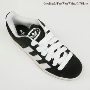 アディダス オリジナルス キャンパス 00s スニーカー hq8708 メンズ ブラック/ホワイト 26.5/27.0/27.5/28.0【adidas originals/靴/シューズ/campus 00S/men's/男性用/レザー/本革/スポーツ/ストリート】【2025年