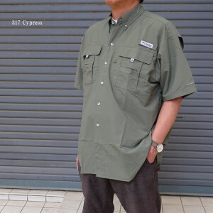 columbia �R�����r�A �����V���c �o�n�}II �V���[�g�X���[�u�V���c fm7047 �����Y�yColumbia/Baham II S/S Shirt/�j��/�g�b�v�X/���S/���O���J�b�g/�A�E�g�h�A/�L�����v/�X�|�[�c/�X�g���[�g/���̓��z�y202
