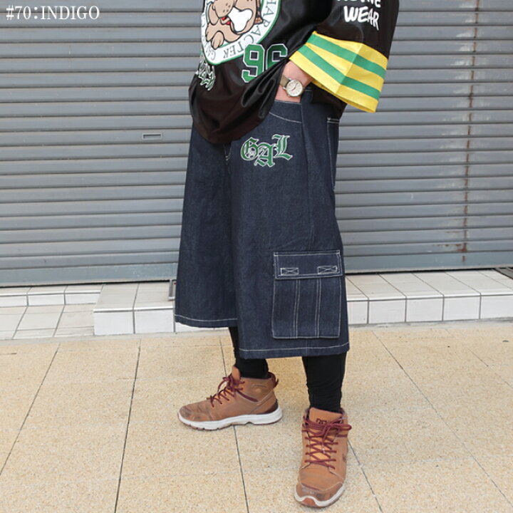 楽天市場】セール!! ガルフィー galfy デニム ウェッサイ バギーパンツ 