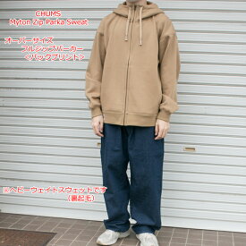 チャムス chums パーカー メンズ マイトン ジップパーカー スウェット ch00-1357 裏起毛 chums myton zip parka sweat 【CHUMS/男性/トップス/ヘビーウェイト/スエット/フーディ/アウトドア/ストリート/ロゴ/ブービー】【2022モデル】【あす楽対応】【正規品】