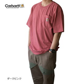 【夏物在庫処分セール】carhartt カーハート ワークポケット メンズ 半袖Tシャツ k87【Carhartt/男性/トップスワークブランド/ストリート/インポート】【あす楽対応】【並行輸入品】【税込】