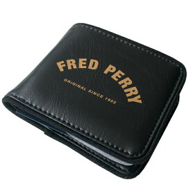 FRED PERRY フレッドペリー 2つ折りウォレット L1258【あす楽対応】【あす楽_土曜営業】【メンズ/レディース/コンパクト/お財布/ミニ財布/プレゼント/贈り物】