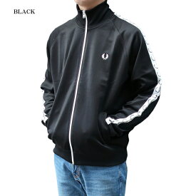 fredperry フレッドペリー ジャージ メンズ テープド トラックジャケット J4620 BLACK/M/L/XL【FRED PERRY/Taped Track Jacket/男性/トップス/トラックトップ】【2023年モデル】【あす楽対応】【正規品】