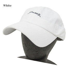 【在庫処分】THRASHER スラッシャー ゴンザレス マグ ウォッシュ キャップ 16TH-C26 ユニセックス ホワイト【GONZ MAG SPORTS WASHED CAP/帽子/メンズ/男性/レディース/女性/男女兼用】【あす楽対応】【正規品】【税込】