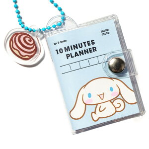 【サンリオコラボ】 motemote(モトモト) ミニプランナーキーリング 韓国 デザイン文具 韓国文具 ミニ プランナー スケジュール帳 計画 管理 60ページ キーリング sanrio サンリオ キャラクター コ