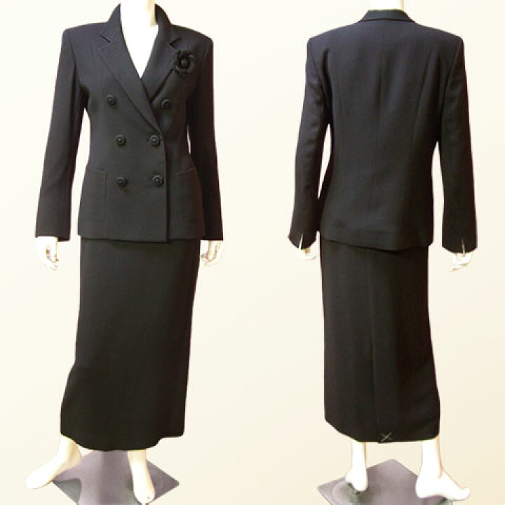 楽天市場】ブラックフォーマル レディース ロングスカート 単品 喪服 