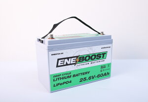 ENEBOOST�i�G�l�u�[�X�g�j 24v60Ah LiFePO4 LITHIUM BATTERY�i���`�E���o�b�e���[�j