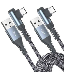 USB C �P�[�u�� L�� �y2M/2�{�Z�b�g�zSweguard �^�C�vc �}���[�d QuickCharge3.0�Ή� USB Type C �P�[�u�� iPhone 17 16 /iPhone 15 �A�C�z��16 15,iPad Pro�ASamsung