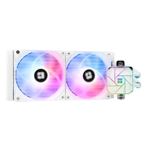 THERMALRIGHT AQUA ELITE 240 WHITE V3 ���L�b�hCPU�N�[���[�AAIO�|���v�w�b�h�ō���]��2800RPM�ATL-C12B-S V2×2 PWM�t�@���AAMD/AM4/AM5�AIntel LGA1150/1151/120