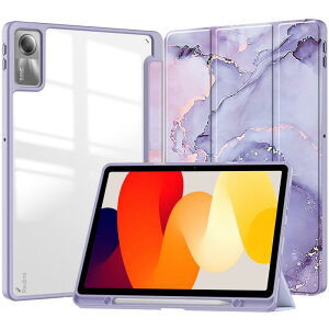 Disonbeir �Ή� Xiaomi Redmi Pad SE 11�C���` �P�[�X �w�ʓ��� �N���A �C���X�g ��� �y�����[�\ �V���I�~ redmi pad se 11 �p �����P�[�X �J�o�[ �O�܂�X�^���h �I�[�g�X���[�v�@�\ �ϏՌ� �y�� ��