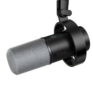 FIFINE USB/XLR�_�C�i�~�b�N�}�C�N �P��w���� PC/PS4/PS5�Ή� �Q�[�~���O/�z�M�p �� K688