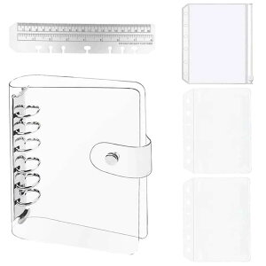 �V�X�e���蒠 A7 PVC �o�C���_�[ �~�j6���蒠 �|�P�b�g�T�C�Y PVC�N���A�f�� �_�炩�� �{�_���t�� A7�N���A�|�P�b�g 3���t�� ��K�t��