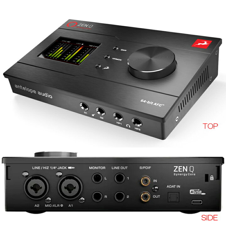 楽天市場】ANTELOPE AUDIO ZEN Q SYNERGY CORE USB 【処分特価 