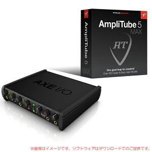 IK MULTIMEDIA AXE I/O + AMPLITUBE 5 MAX BUNDLE �y�����I�݌Ɍ���z���S�̓��{���K�i�I