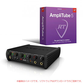 IK MULTIMEDIA AXE I/O SOLO + AMPLITUBE 5 BUNDLE 安心の日本正規品！