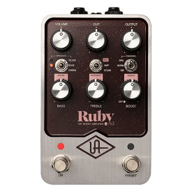 UNIVERSAL AUDIO UAFX RUBY ’63 TOP BOOST AMPLIFIER 安心の日本正規品！