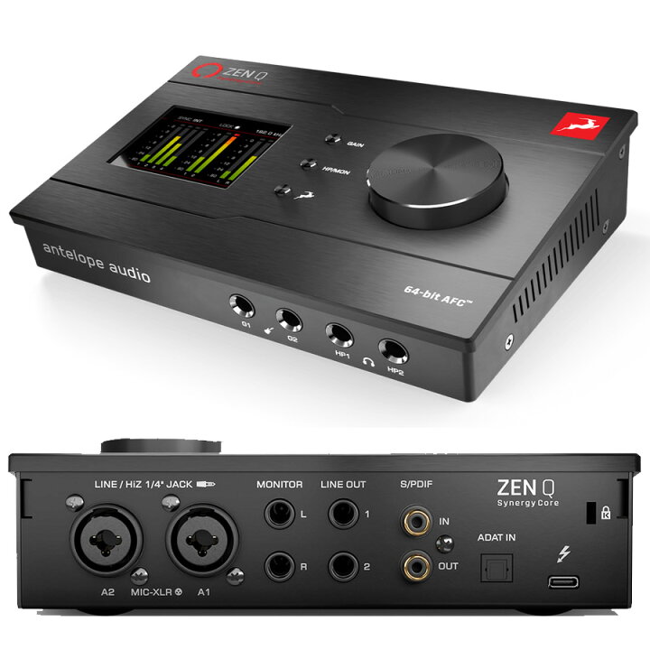 楽天市場】ANTELOPE AUDIO ZEN Q SYNERGY CORE THUNDERBOLT 【処分特価 