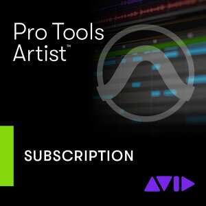AVID PRO TOOLS ARTIST �y�N�ԃT�u�X�N���v�V����-�V�K�z �ŒZ�������[���[�i 9938-31154-00 1241-123 �ySY000005698�z