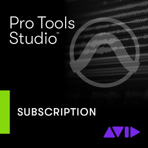 AVID PRO TOOLS STUDIO �y�N�ԃT�u�X�N���v�V����-�V�K�z�y4/12�܂œ����I�z �ŒZ�������[���[�i 9938-30001-50 1241-16�ySY000005700�z