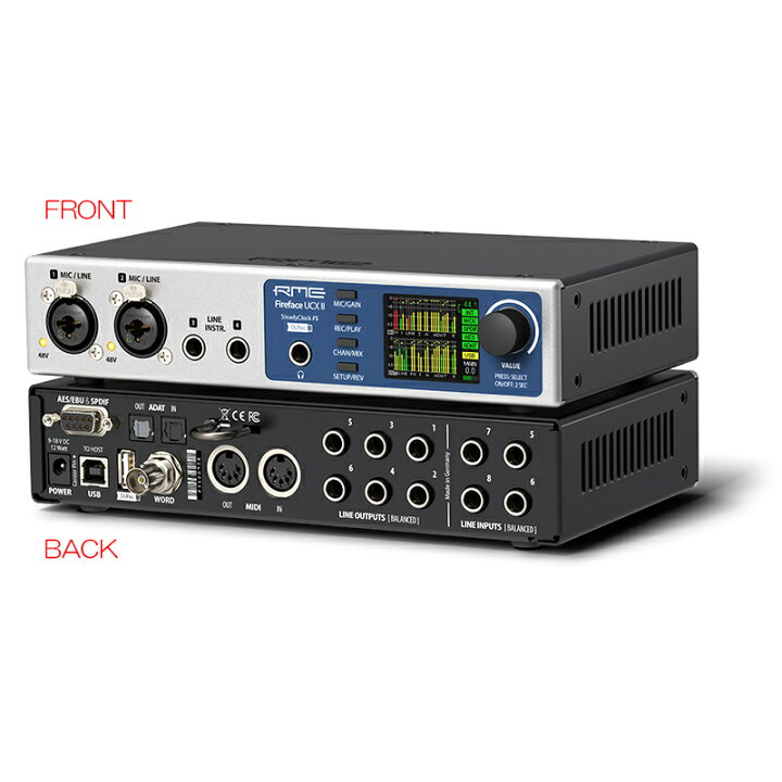 楽天市場】RME FIREFACE UCX II 【ユーザー登録で3年保証】安心の日本 