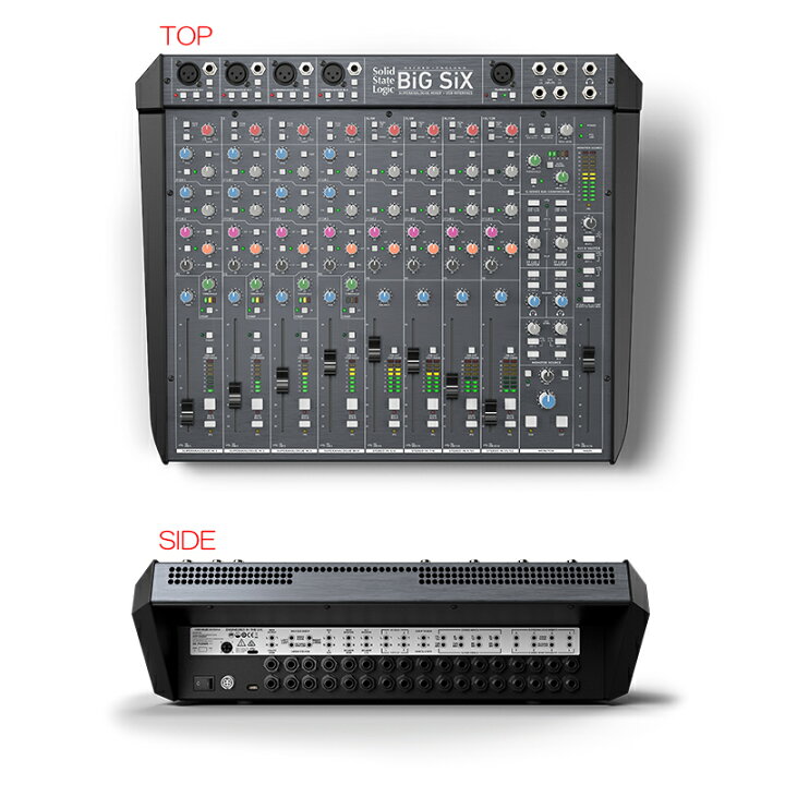 SSL BiG SiX デスクトップミキシングコンソール ならう ssl bigsix