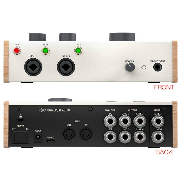 楽天市場】UNIVERSAL AUDIO VOLT 476 USB AUDIO INTERFACE (旧:VOLT 