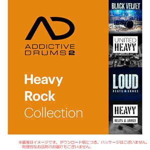XLN AUDIO ADDICTIVE DRUMS 2 HEAVY ROCK COLLECTION _E[h yI݌Ɍz