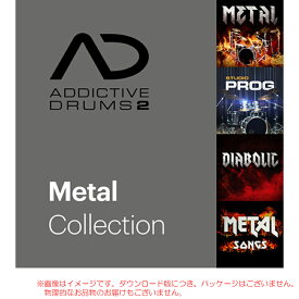 XLN AUDIO ADDICTIVE DRUMS 2 METAL COLLECTION ダウンロード版 【特価！在庫限り】