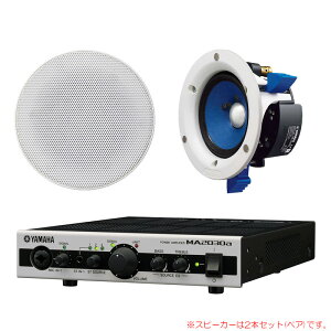 YAMAHA NS-IC400 + MA2030a ȂXBGMZbg V䖄ߍ݌^