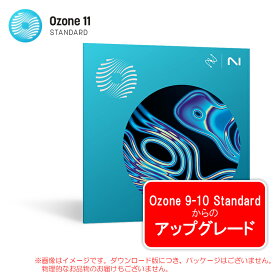 IZOTOPE OZONE 11 STANDARD UPGRADE FROM OZONE 9-10 STANDARD【特価！在庫限り】