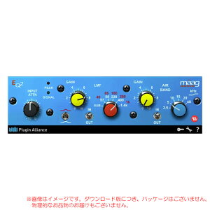 PLUGIN ALLIANCE MAAG AUDIO EQ2 �_�E�����[�h�� ���S�̓��{���K�i�I�y3/31�܂œ����I�z