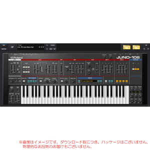 ROLAND JUNO-106 ROLAND CLOUD �����؂胉�C�Z���X �y�ŒZ�������[���[�i�z